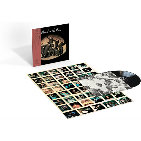 PAUL MCCARTNEY & THE WINGS - BAND ON THE RUN (LP - 50TH ANN | POSTER POLAROID | REM24 - 1973)