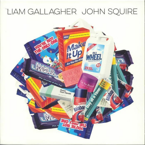 LIAM GALLAGHER & JOHN SQUIRE - LIAM GALLAGHER & JOHN SQUIRE (LP - INDIE ONLY | BIANCO - 2024)