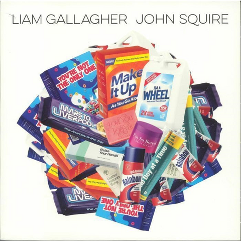 LIAM GALLAGHER & JOHN SQUIRE - LIAM GALLAGHER & JOHN SQUIRE (LP - indie only | bianco - 2024)