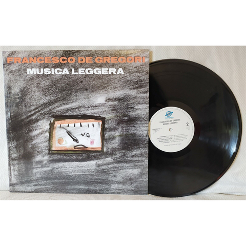 FRANCESCO DE GREGORI - MUSICA LEGGERA (LP - ltd | rem23 - 1990)