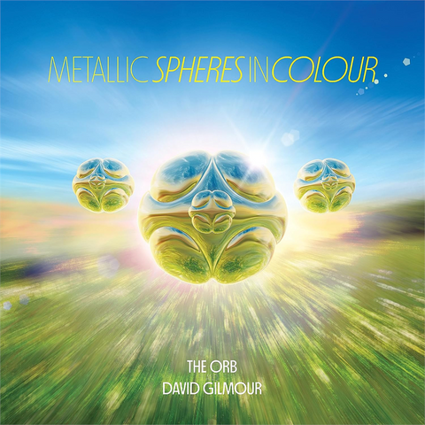 THE ORB & DAVID GILMOUR - METALLIC SPHERES IN COLOUR (LP - 2023)
