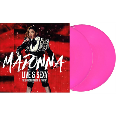 MADONNA - LIVE & SEXY (2LP - ROSA - 2024)