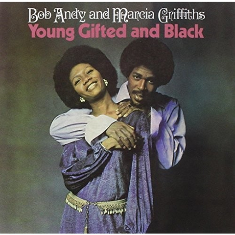 BOB ANDY & MARCIA GRIFFITHS - YOUNG GIFTED AND BLACK (LP - ARANCIONE | REM'25 - 1970)