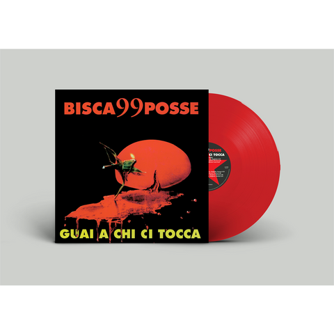 BISCA & 99 POSSE - GUAI A CHI CI TOCCA (LP - rosso | ltd num | rem22 - 1995)