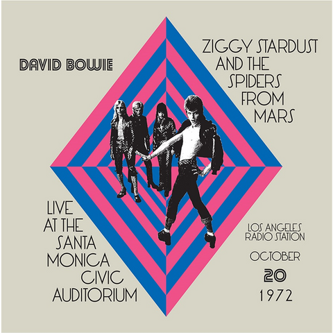 DAVID BOWIE - LIVE AT SANTA MONICA CIVIC AUDITORIUM (LP - live - 2023)