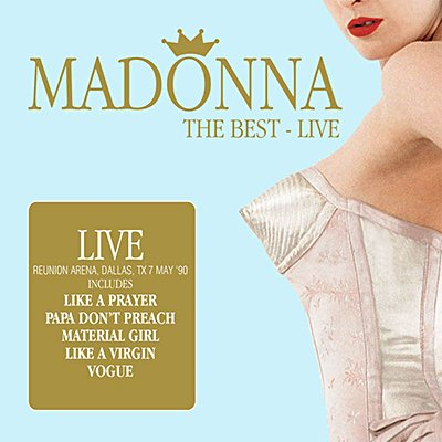 MADONNA - THE BEST  LIVE, REUNION ARENA 1990 (2 CD)