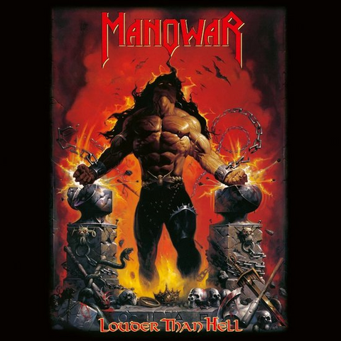 MANOWAR - LOUDER THAN HELL (2LP - ROSSO | REM25 - 1996)