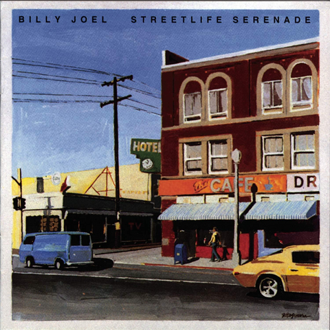 BILLY JOEL - STREETLIFE SERENADE (LP – REM'24 – 1974)