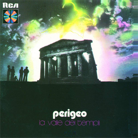 PERIGEO - LA VALLE DEI TEMPLI (LP - giallo | ltd | rem22 - 1975)