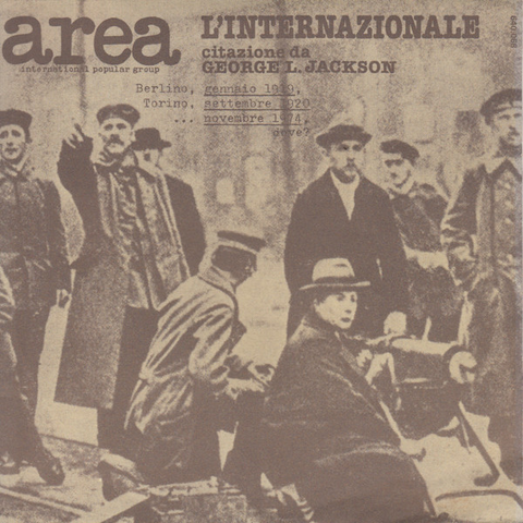 AREA - L’INTERNAZIONALE (7’’ - trasparente | rem22 - 1975)