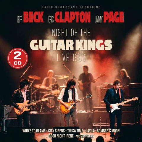 ERIC CLAPTON & JEFF BECK - NIGHT OF THE GUITAR KINGS 1983 (2026 - 2CD)