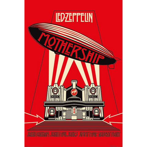 LED ZEPPELIN - MOTHERSHIP - 732 - POSTER