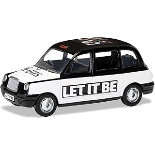 THE BEATLES - LONDON TAXI LET IT BE - MODELLINO IN SCALA 1:36