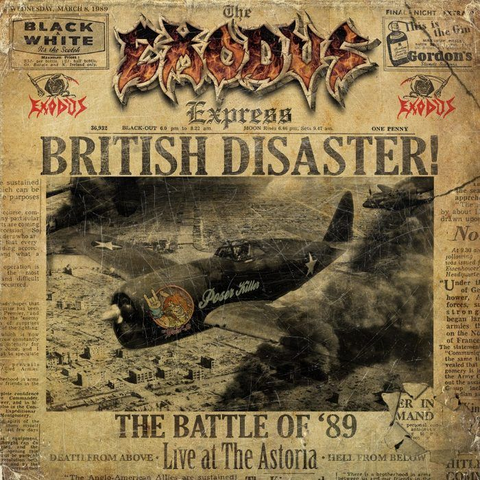 EXODUS - BRITISH DISASTER: the battle of '89 (2024 - live)