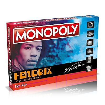 JIMI HENDRIX - MONOPOLY - JIMI HENDRIX - GIOCO DA TAVOLO  - MONOPOLI | COLLECTOR'S EDITION