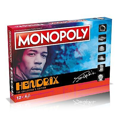 JIMI HENDRIX - MONOPOLY - JIMI HENDRIX - gioco da tavolo  - Monopoli | collector's edition