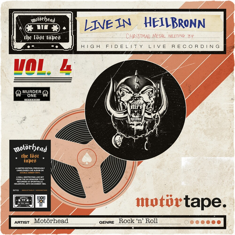 MOTORHEAD - THE LOST TAPES VOL. 4: LIVE IN HEILBRONN 1984 (2LP - RSD'23)