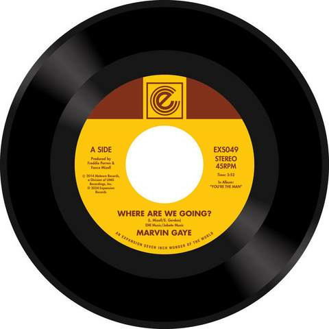 MARVIN GAYE - WHERE ARE WE GOING (7'' - 2024)