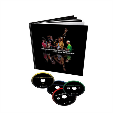 THE ROLLING STONES - A BIGGER BANG: LIVE ON COPACABANA BEACH (2021 - 2CD+2DVD+LIBRO)