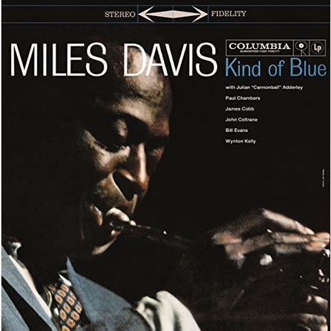 MILES DAVIS - KIND OF BLUE (LP - 1959 - blue vinyl)