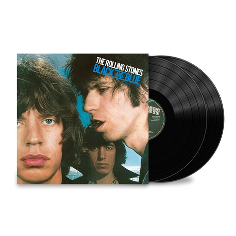 THE ROLLING STONES - BLACK AND BLUE (2LP - REM25 - 1976)
