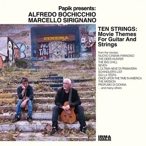 PAPIK PRESENTS: - TEN STRINGS: movie themes for guitars and strings (2024)