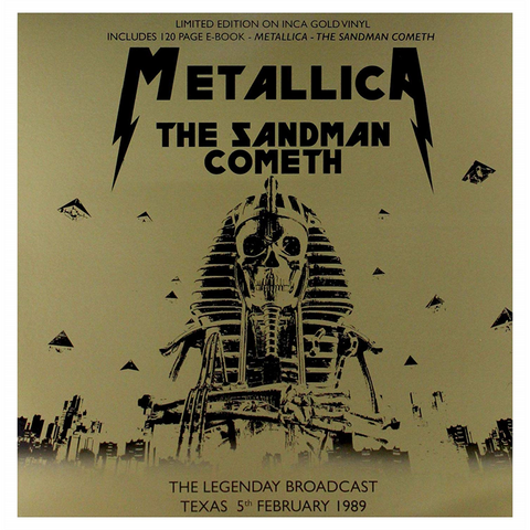 METALLICA - THE SANDMAN COMETH 1989 (LP - inca gold | ltd 1000 copies - 2019)