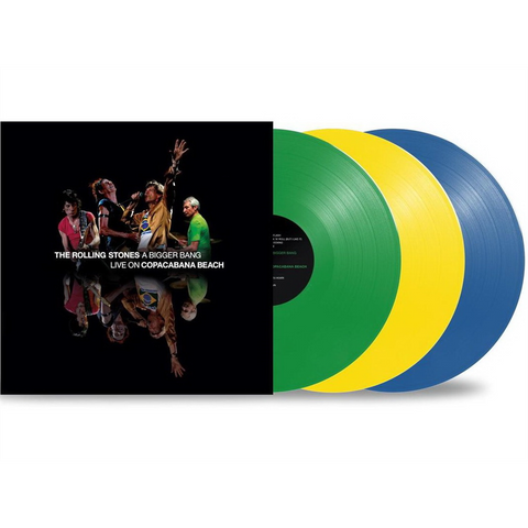 THE ROLLING STONES - A BIGGER BANG: LIVE ON COPACABANA BEACH (3LP - COLOR - 2021)