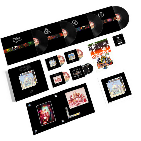 LED ZEPPELIN - THE SONG REMAINS THE SAME (4LP/2DVD/2CD - 1976 - BOX)