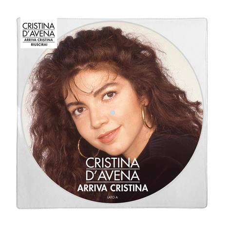 CRISTINA D'AVENA - ARRIVA CRISTINA (12'' – picture – 2022)