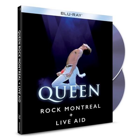 QUEEN - SOUNDTRACK - ROCK MONTREAL + LIVE AID (BLU-RAY 4K UHD X2)