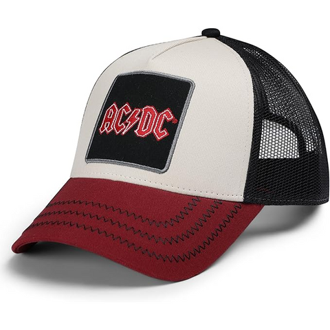 AC/DC - AC/DC - TRUCKER CAP | BEIGE - CAPPELLINO CON VISIERA