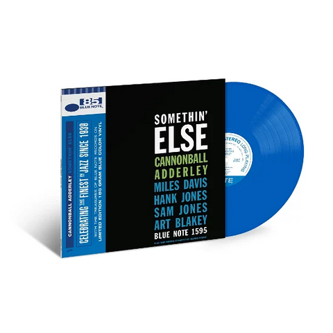 JULIAN 'CANNONBALL' ADDERLEY - SOMETHIN' ELSE (LP - 85TH BLUE NOTE ANN | BLUE - INDIE ONLY | REM24 - 1958)