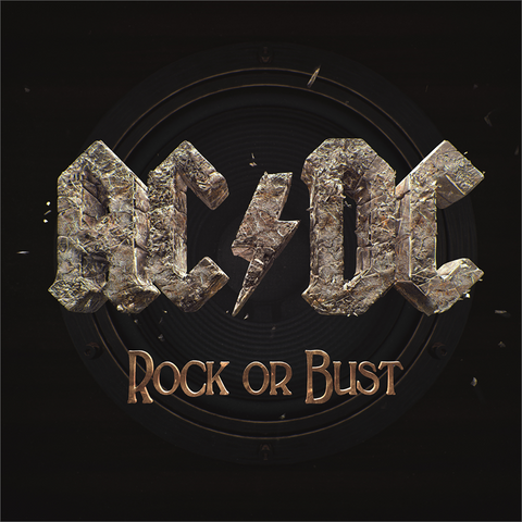 AC/DC - ROCK OR BUST (LP - 50TH AC/DC ANN | GOLD | REM24 - 2014)