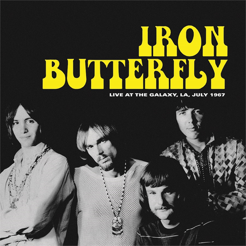 IRON BUTTERFLY - LIVE AT THE GALAXY 1967 (LP - broadcast - 2022)