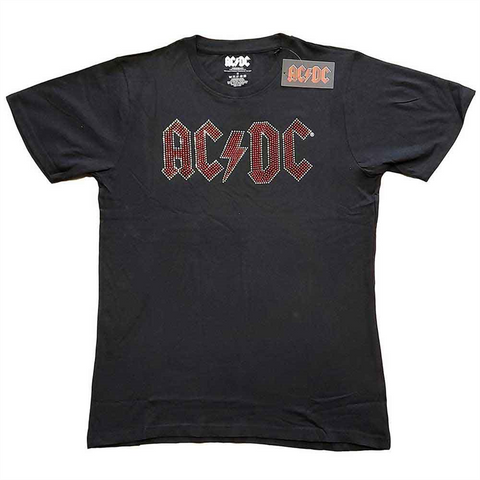 AC/DC - FULL COLOR LOGO DIAMANTE - nero