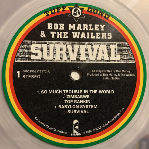 BOB MARLEY & THE WAILERS - SURVIVAL (LP - 1979)