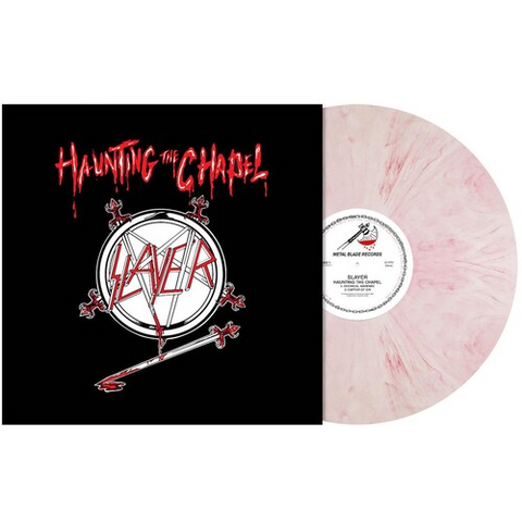 SLAYER - HAUNTING THE CHAPEL [RED/WHITE MARBLED VINYL] (LP
