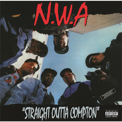 N.W.A. - STRAIGHT OUTTA COMPTON (LP - REM13 - 1988)
