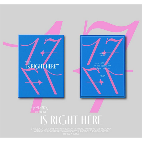 SEVENTEEN - 17 IS RIGHT HERE (2024 - dear version | 2cd+lyricbook)