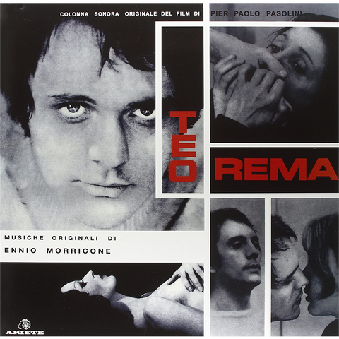 ENNIO MORRICONE ENNIO/NIC - TEOREMA (LP - trasparente | rem22 - 1968)