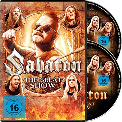 SABATON - THE GREAT SHOW (2021 - dvd+bluray)