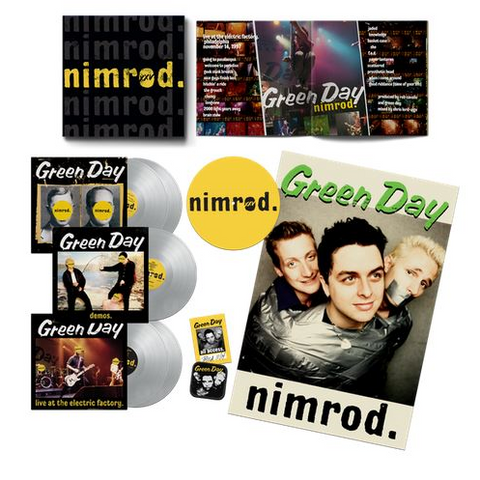 GREEN DAY - NIMROD (5LP - silver | 25th ann | indie excl. | rem23 - 1997)