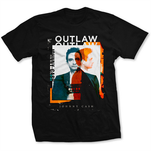JOHNNY CASH - Outlaw  - T-Shirt