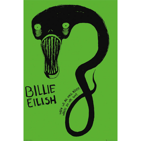 BILLIE EILISH - GHOUL - 670 - POSTER