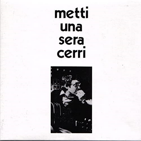 FRANCO CERRI - METTI UNASERA CERRI (LP - bianco | rem21 - 1973)