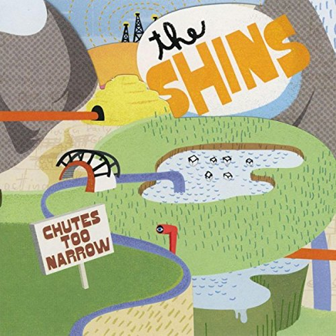 SHINS - CHUTES TOO NARROW (LP - 2003 - NEON ORANGE VINYL)