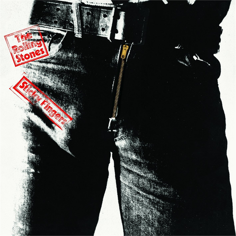 THE ROLLING STONES - STICKY FINGERS (LP - 1971)