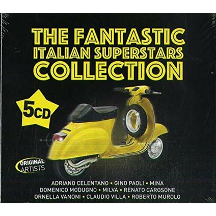 MUSICA ITALIANA - ARTISTI VARI - THE FANTASTIC ITALIANS SUPERSTARS COLLECTION (5CD)