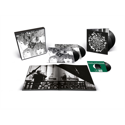 THE BEATLES - REVOLVER: SUPER DELUXE EDITION (4LP+7'' - BOOK 100 PG | REM22 - 1966)